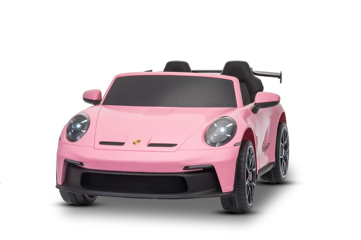 Porsche 911 GT3 24V – Voiture électrique enfant 2 places | Rose