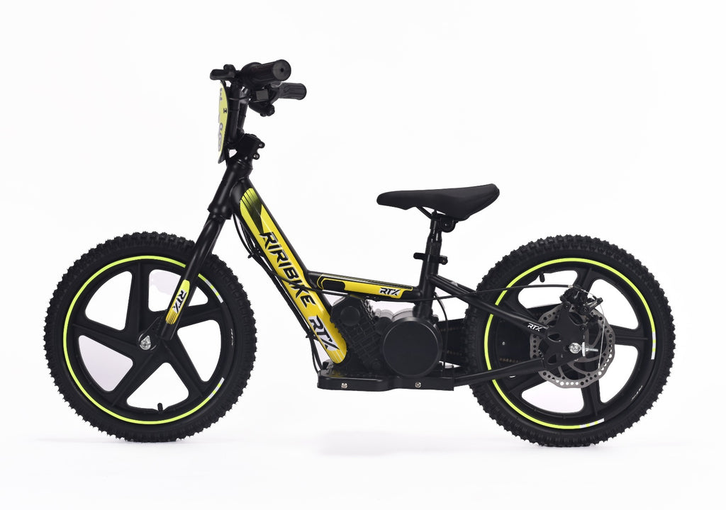 RIRIBIKE RTX6 16" 24V – Draisienne électrique enfant | Jaune