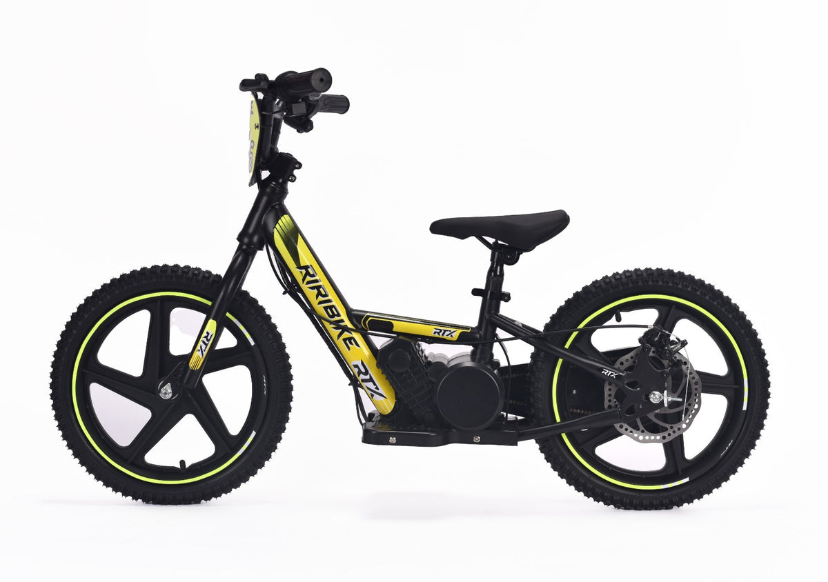 RIRIBIKE RTX6 16" 24V – Draisienne électrique enfant | Jaune