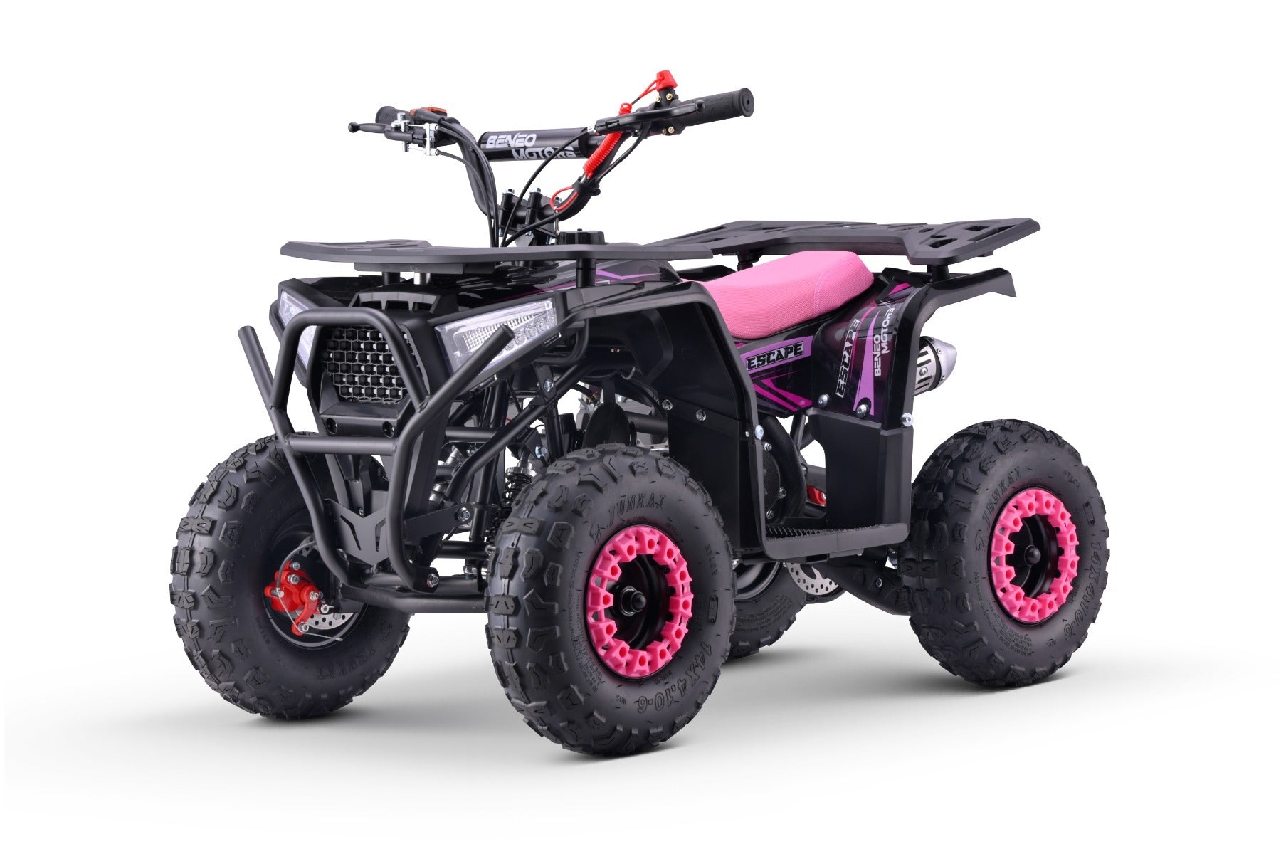 Escape 49 cm³ – Quad thermique enfant | Rose
