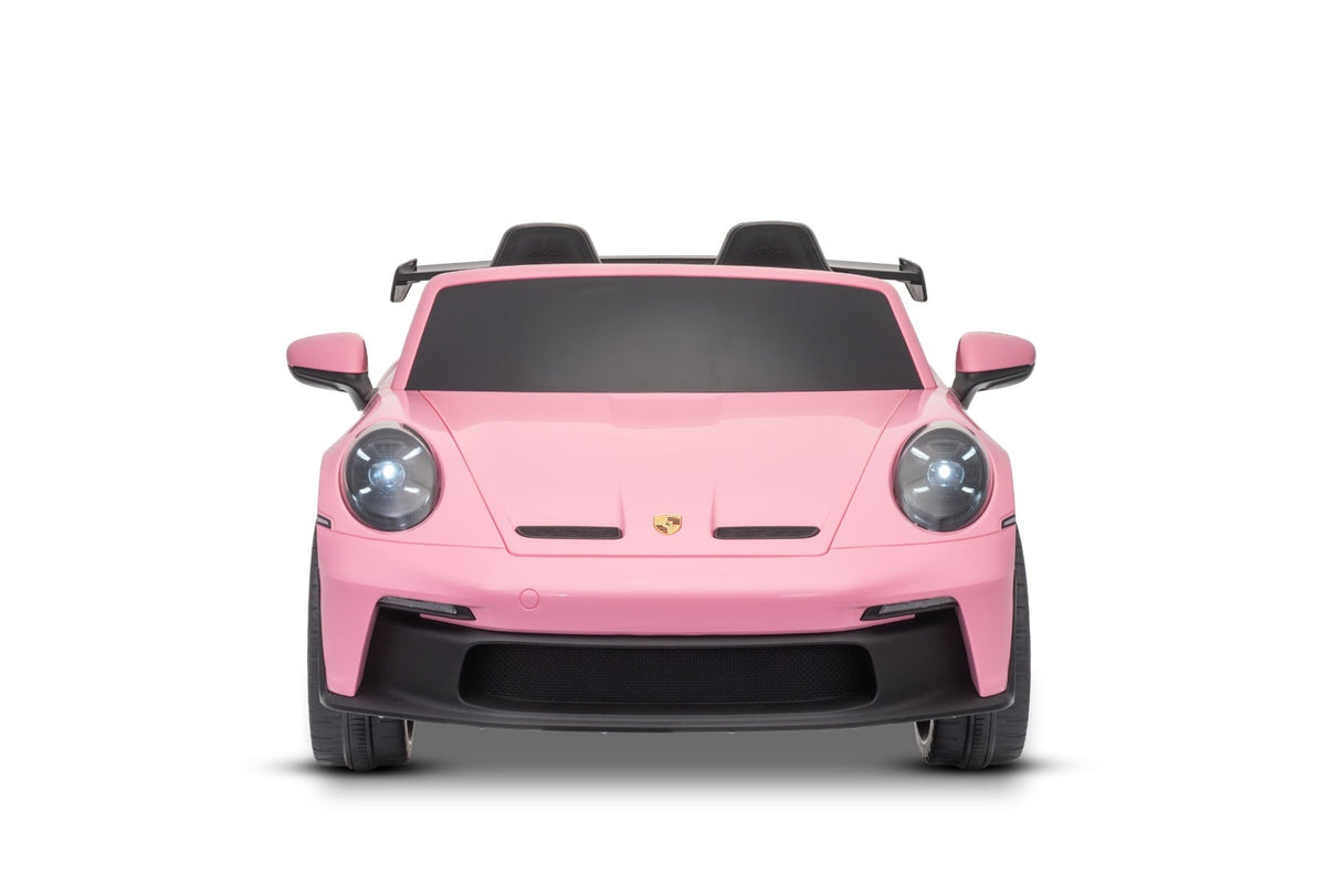 Porsche 911 GT3 24V – Voiture électrique enfant 2 places | Rose