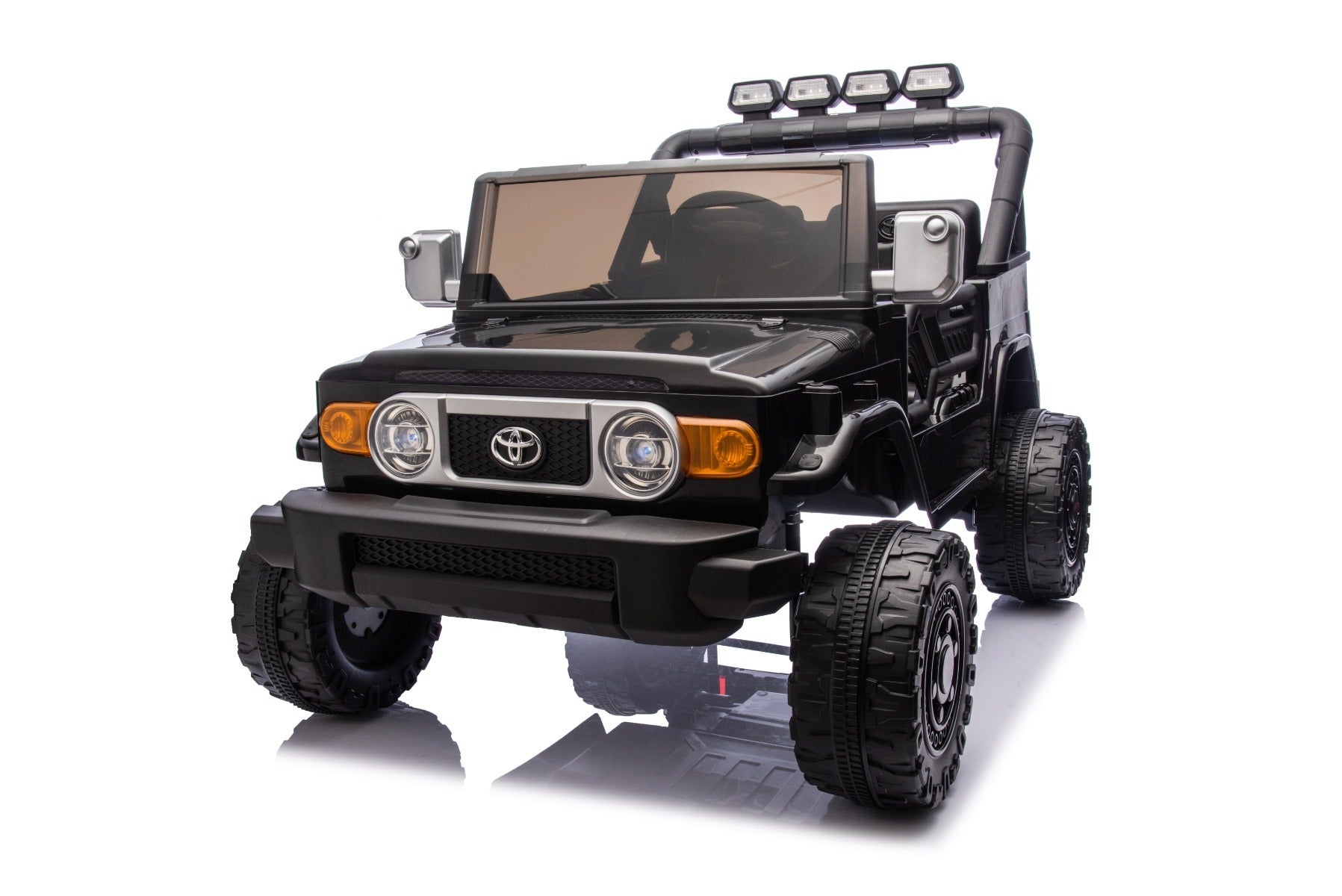 Toyota FJ Cruiser 24V – Voiture électrique enfant 2 places | Noir