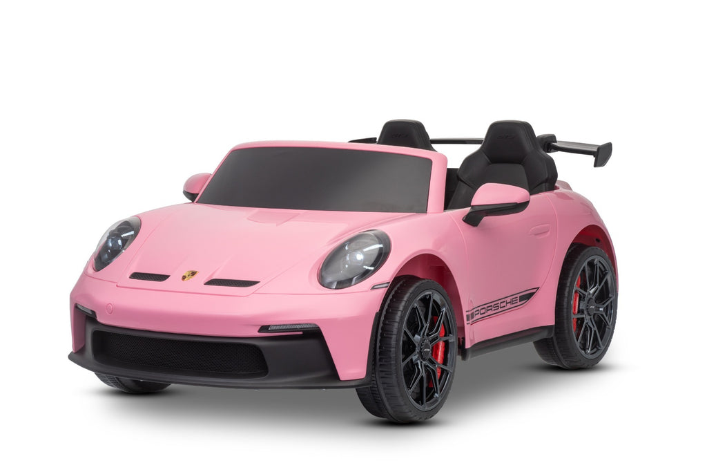 Porsche 911 GT3 24V – Voiture électrique enfant 2 places | Rose