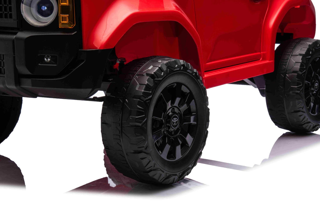 Toyota Land Cruiser 12V – Voiture électrique enfant | Rouge