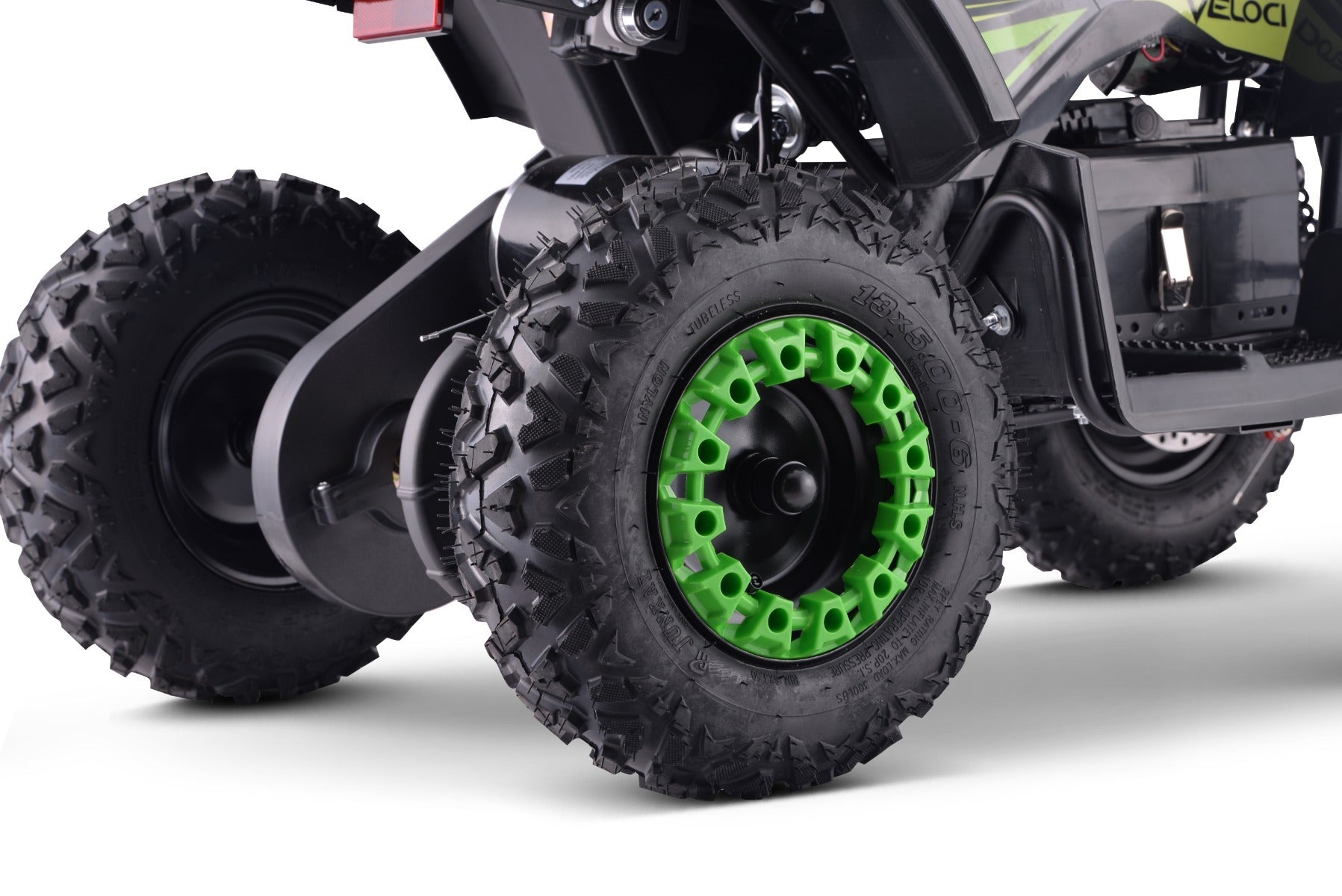 Veloci 800 W – Quad électrique enfant | Vert