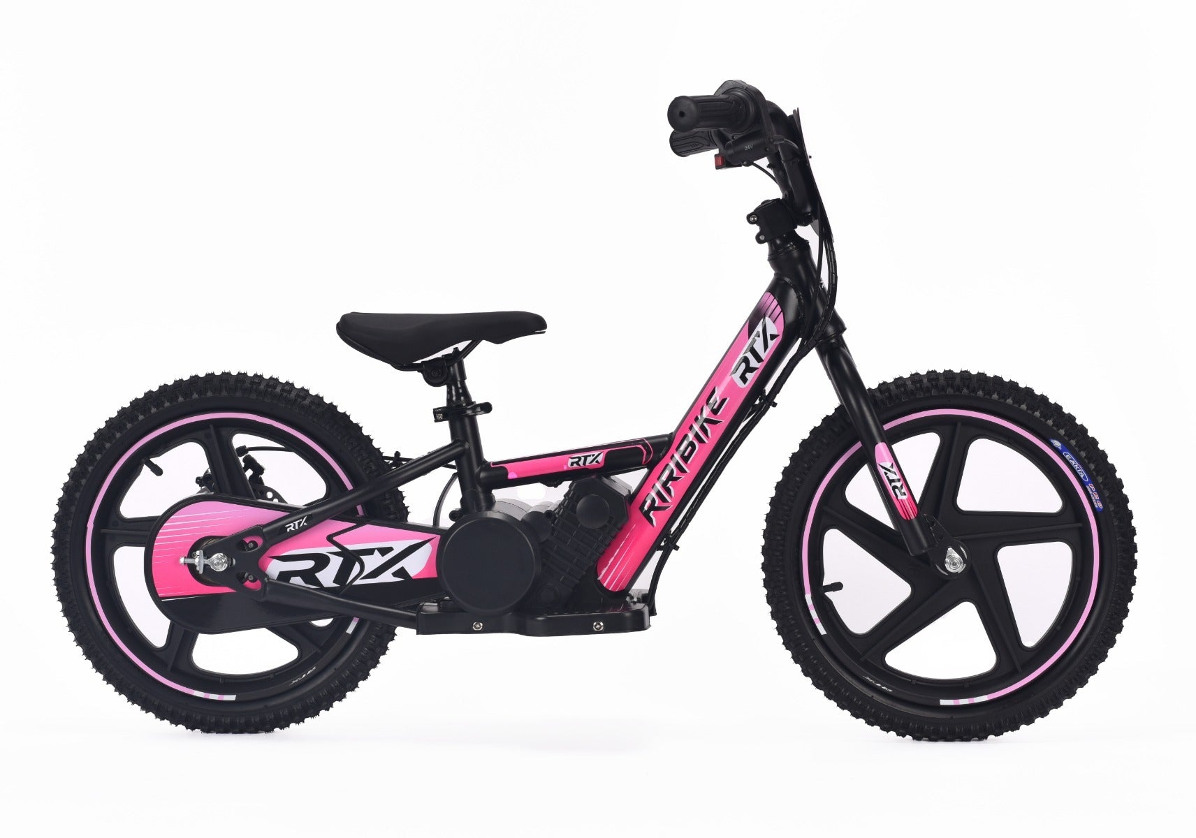 RIRIBIKE RTX6 16" 24V – Draisienne électrique enfant | Rose