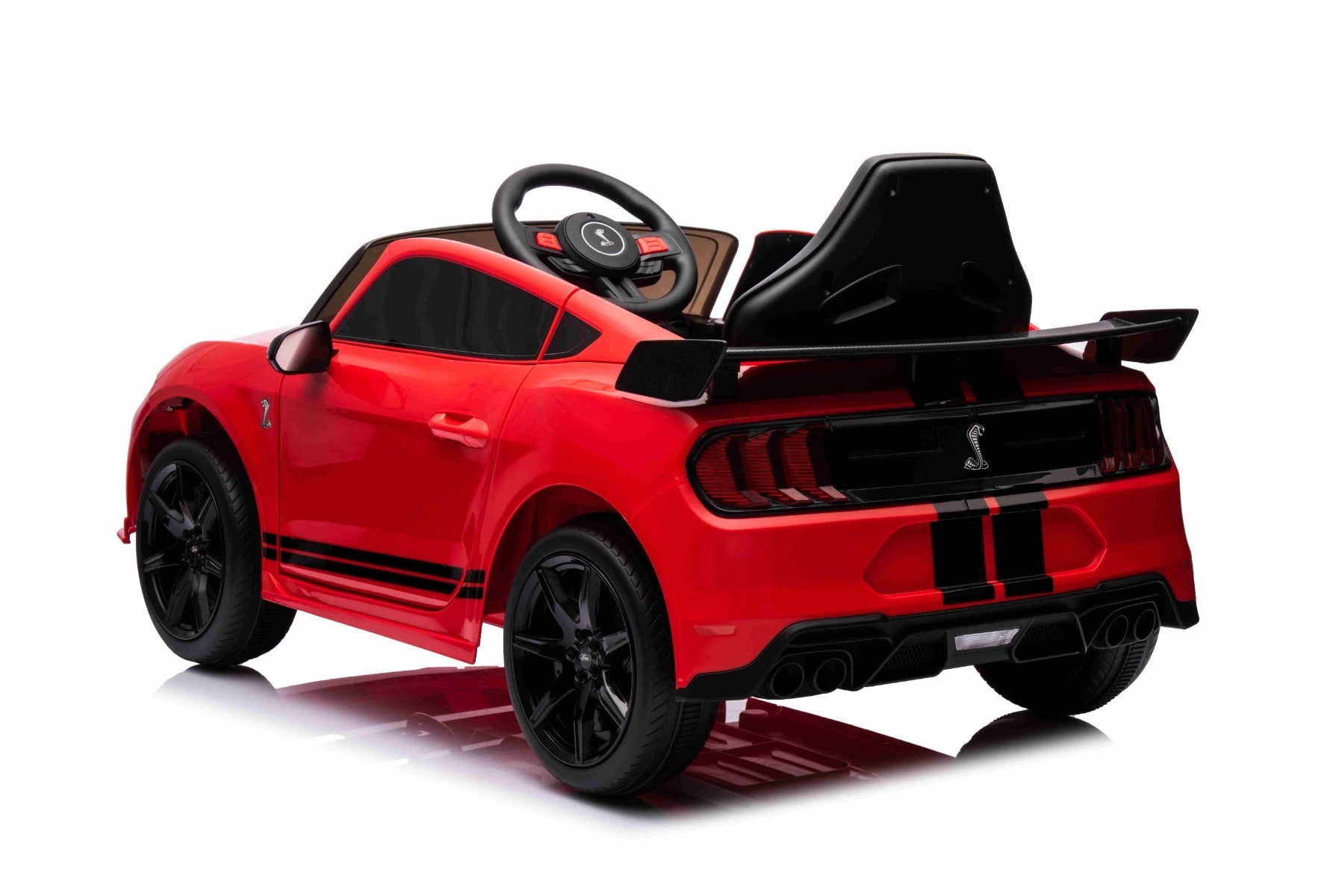 Ford Shelby Mustang GT500 12V – Voiture électrique enfant | Rouge