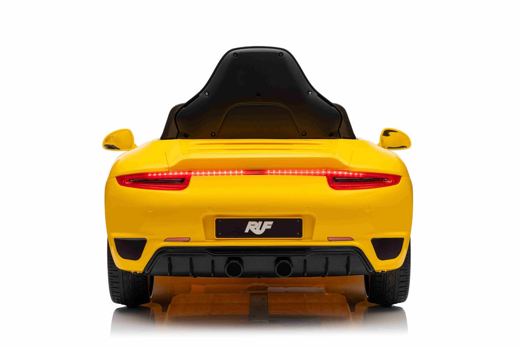 RUF GT 12V – Voiture électrique enfant | Jaune