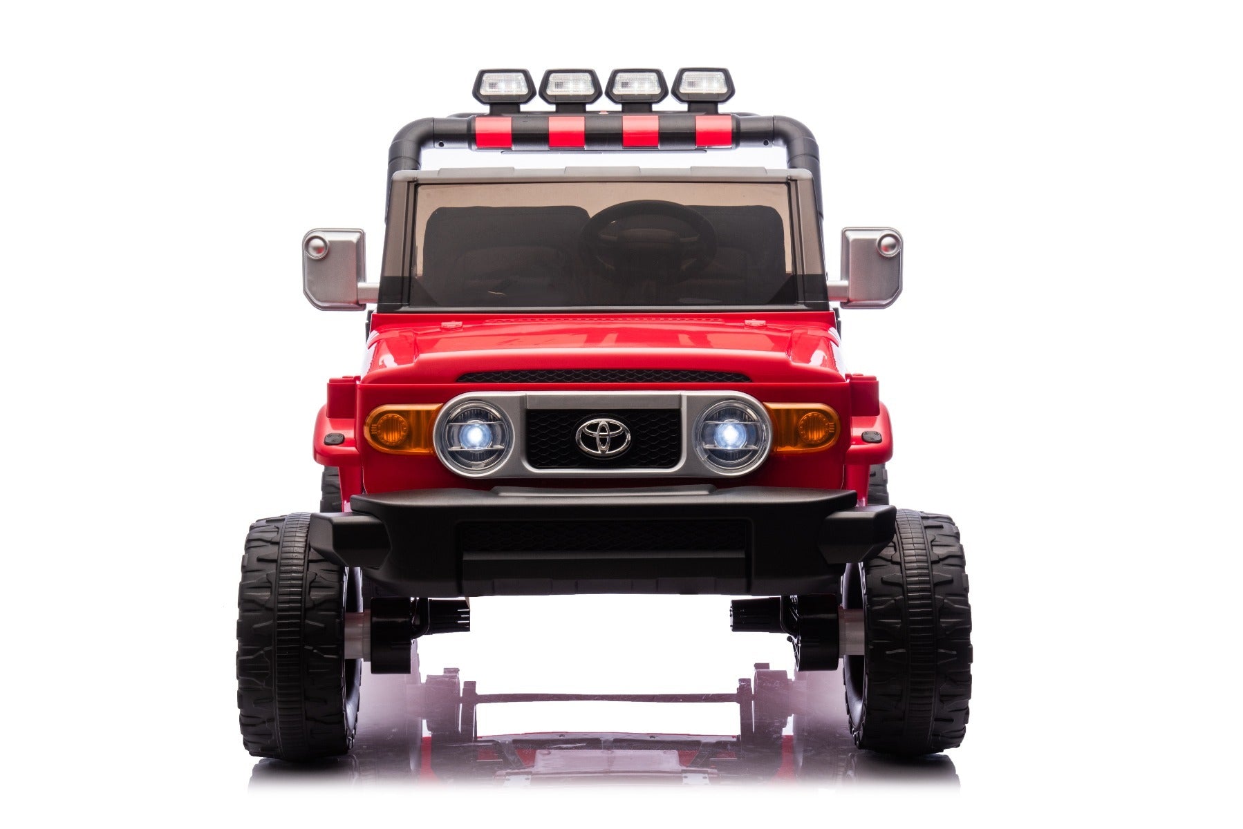 Toyota FJ Cruiser 24V – Voiture électrique enfant 2 places | Rouge