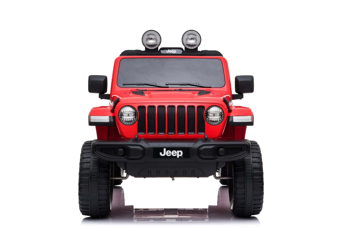 JEEP Wrangler 12V – Voiture électrique enfant 2 places | Rouge