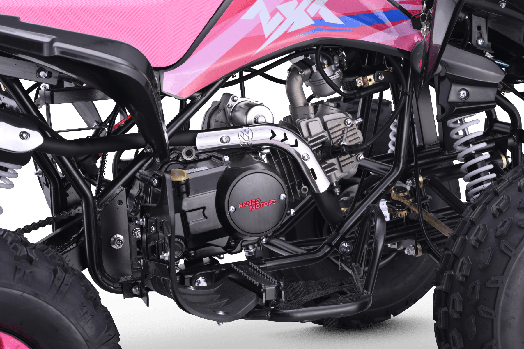 ZXT 125 – Kinderquad op benzine | Roze