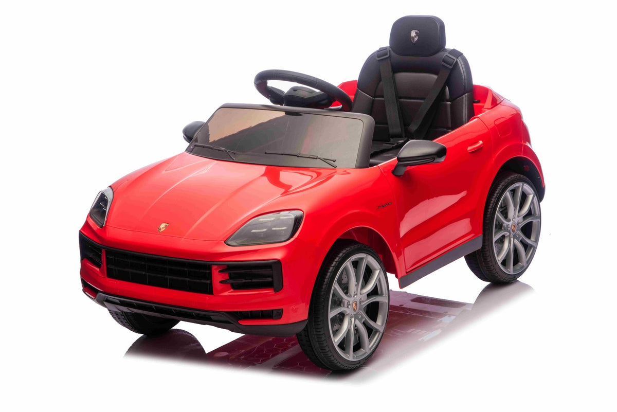 Porsche Cayenne 12V – Voiture électrique enfant | Rouge