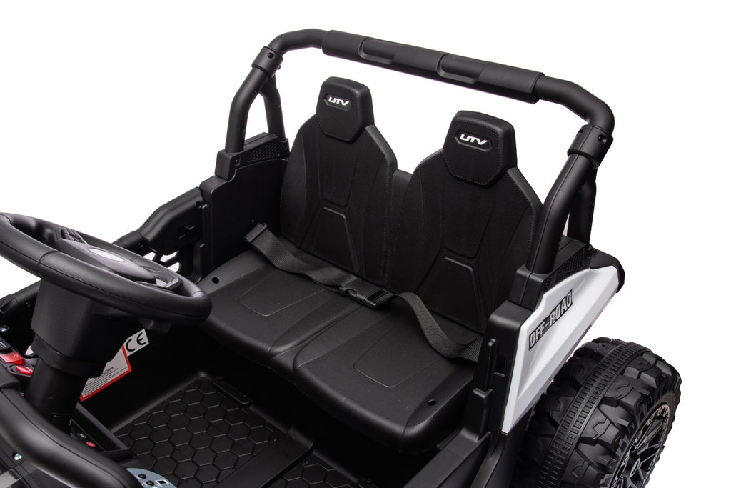 UTV 12V – Buggy électrique enfant | Blanc