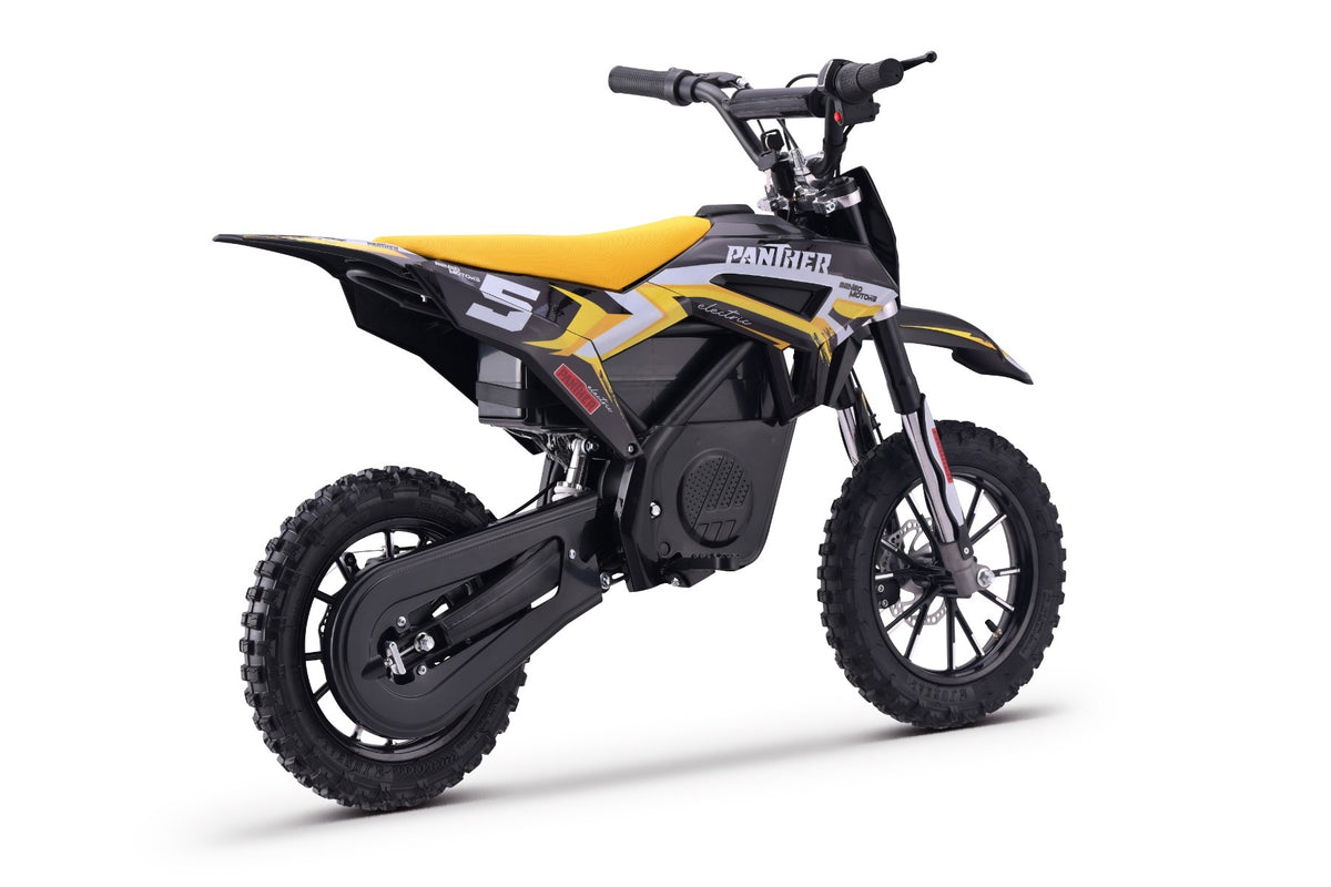 Panther 550 W – Moto électrique enfant | Jaune