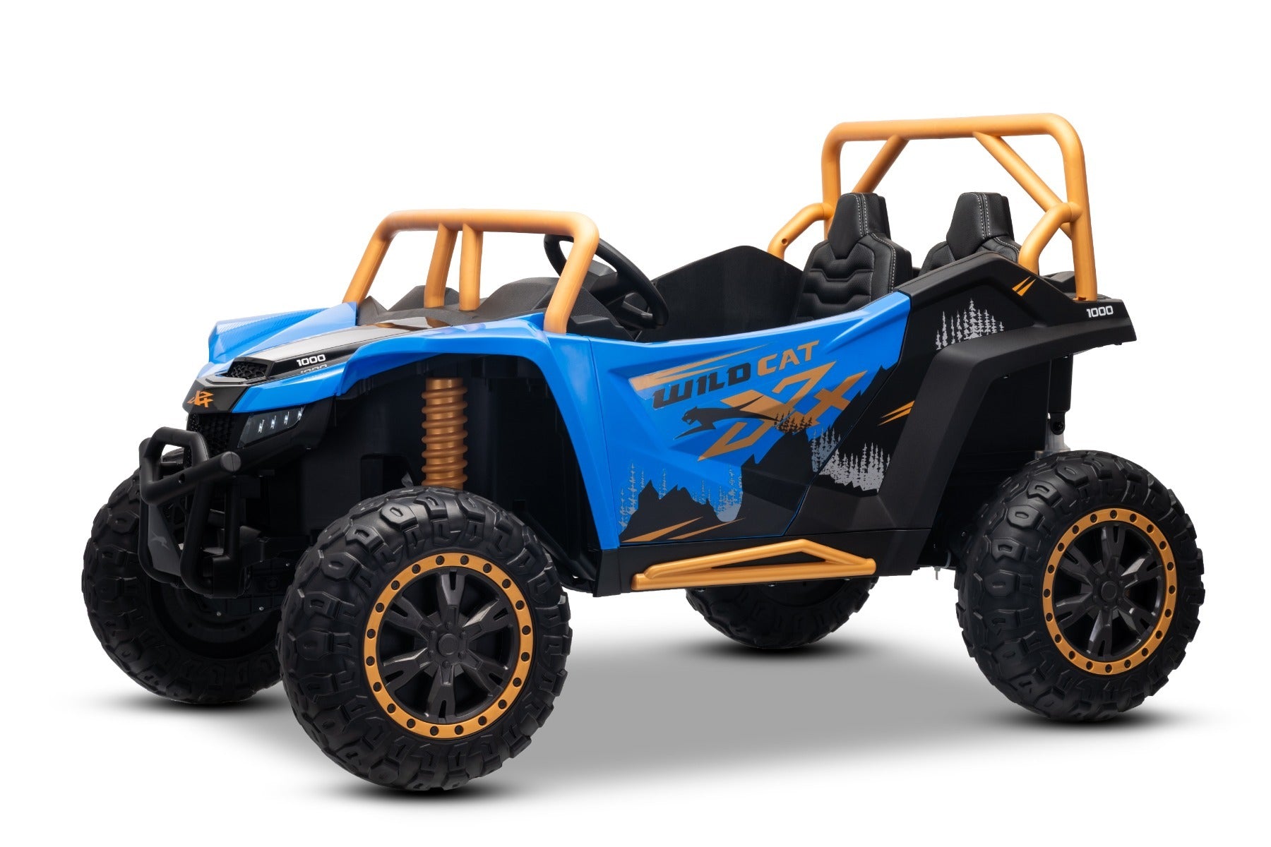 Arctic Cat XXL 24V – Buggy électrique enfant 2 places | Bleu