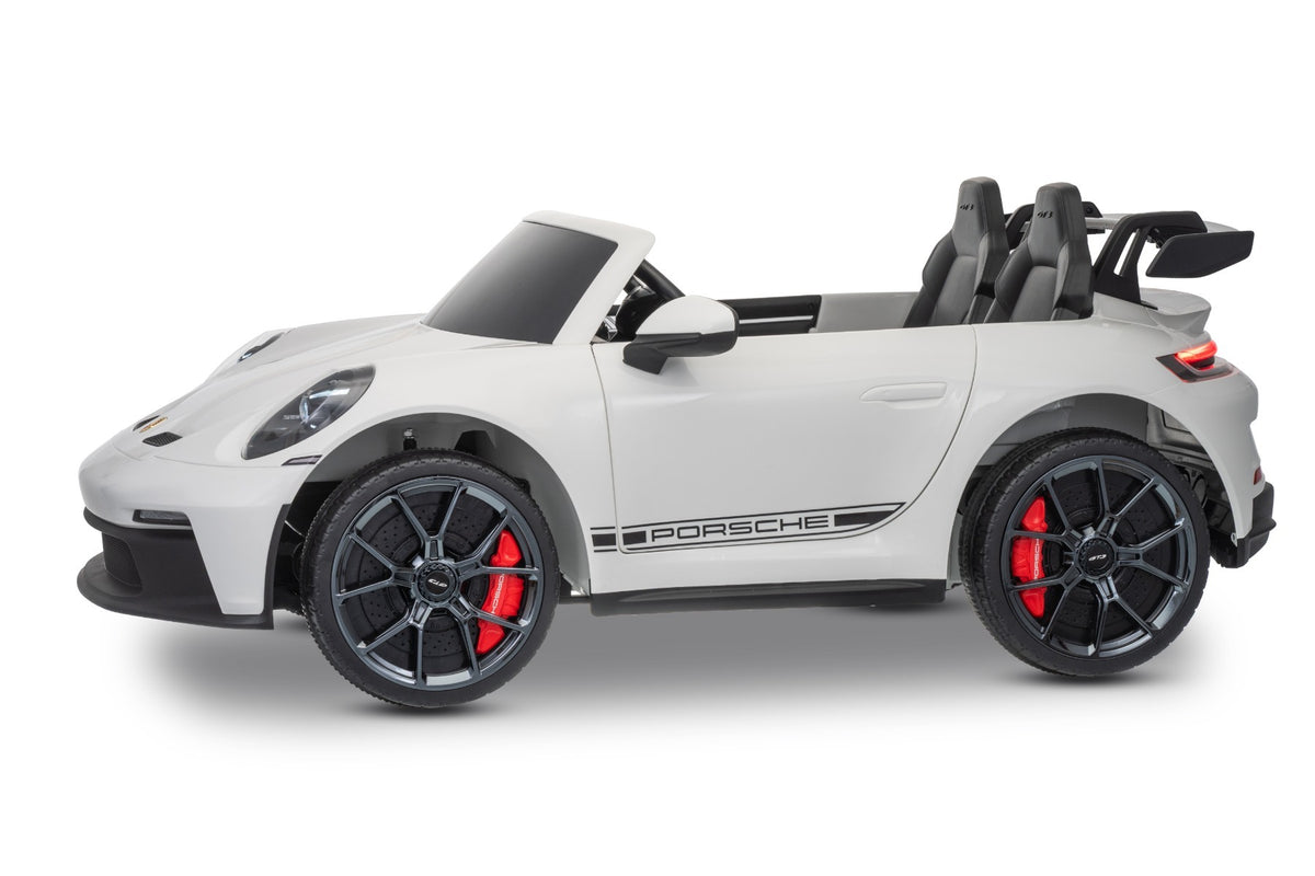 Porsche 911 GT3 24V – Voiture électrique enfant 2 places | Blanc
