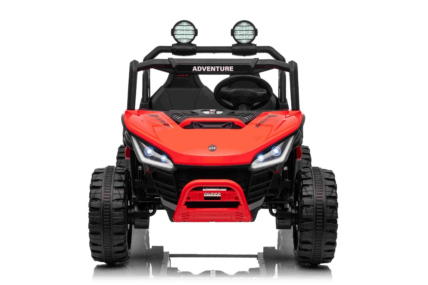 T-Rex Ride 24V – Voiture électrique enfant 2 places | Rouge