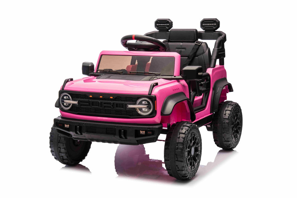 Ford Bronco 12V – Voiture électrique enfant | Rose