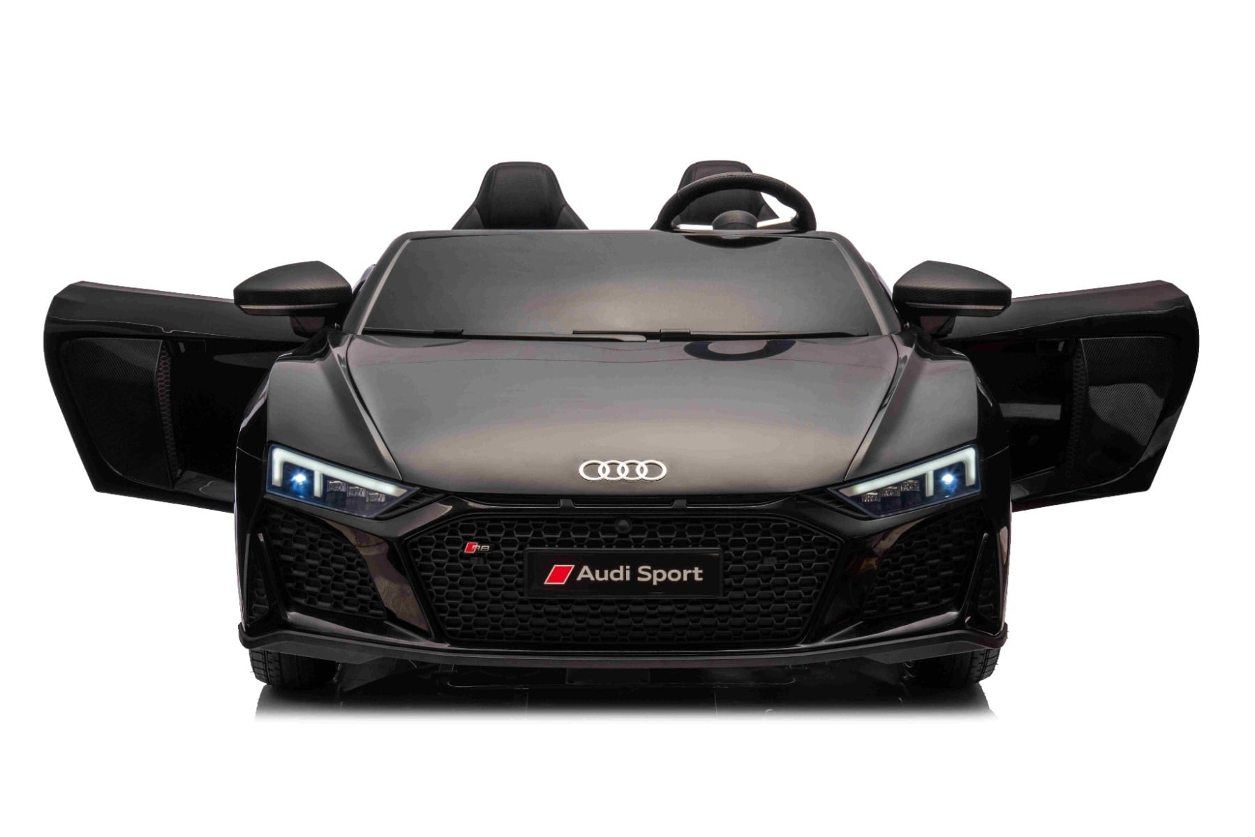 Audi R8 Spyder 24V – Voiture électrique enfant 2 places | Noir