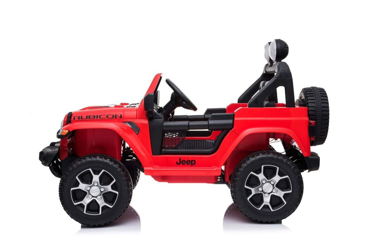 JEEP Wrangler 12V – Voiture électrique enfant 2 places | Rouge