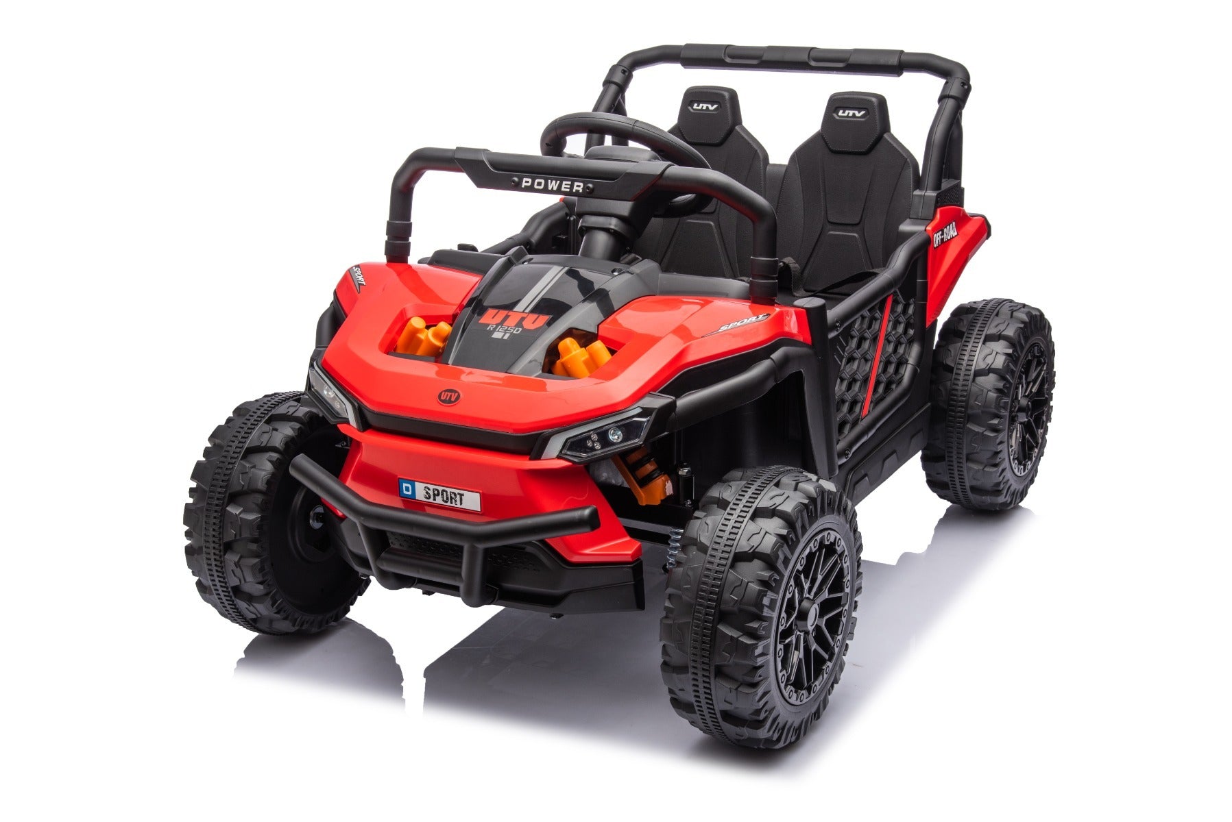 UTV 12V – Buggy électrique enfant | Rouge