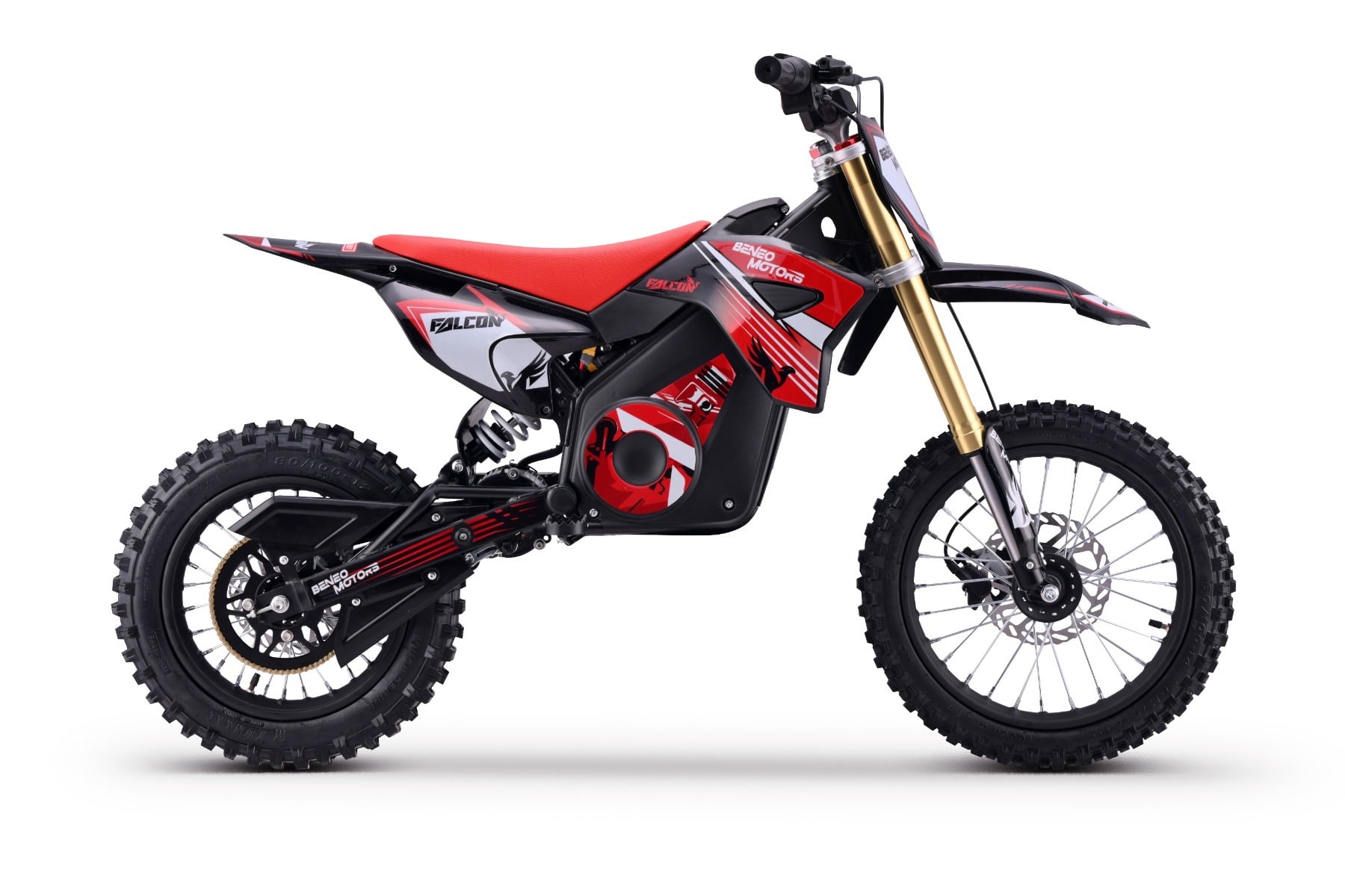 Falcon 1600 W – Moto électrique enfant | Rouge