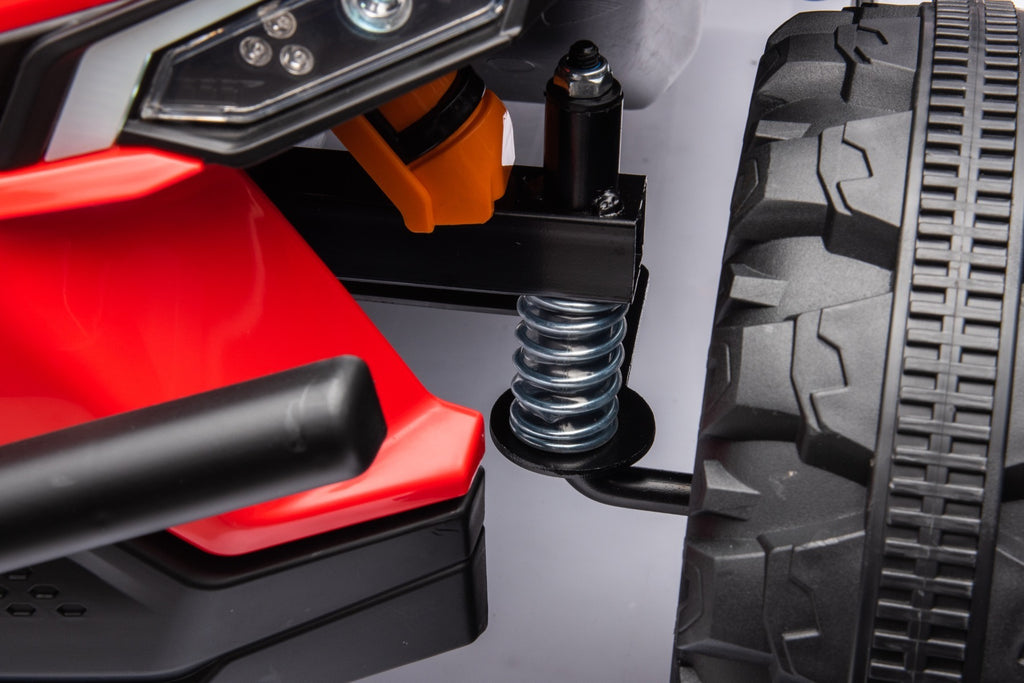 UTV 12V – Buggy électrique enfant | Rouge
