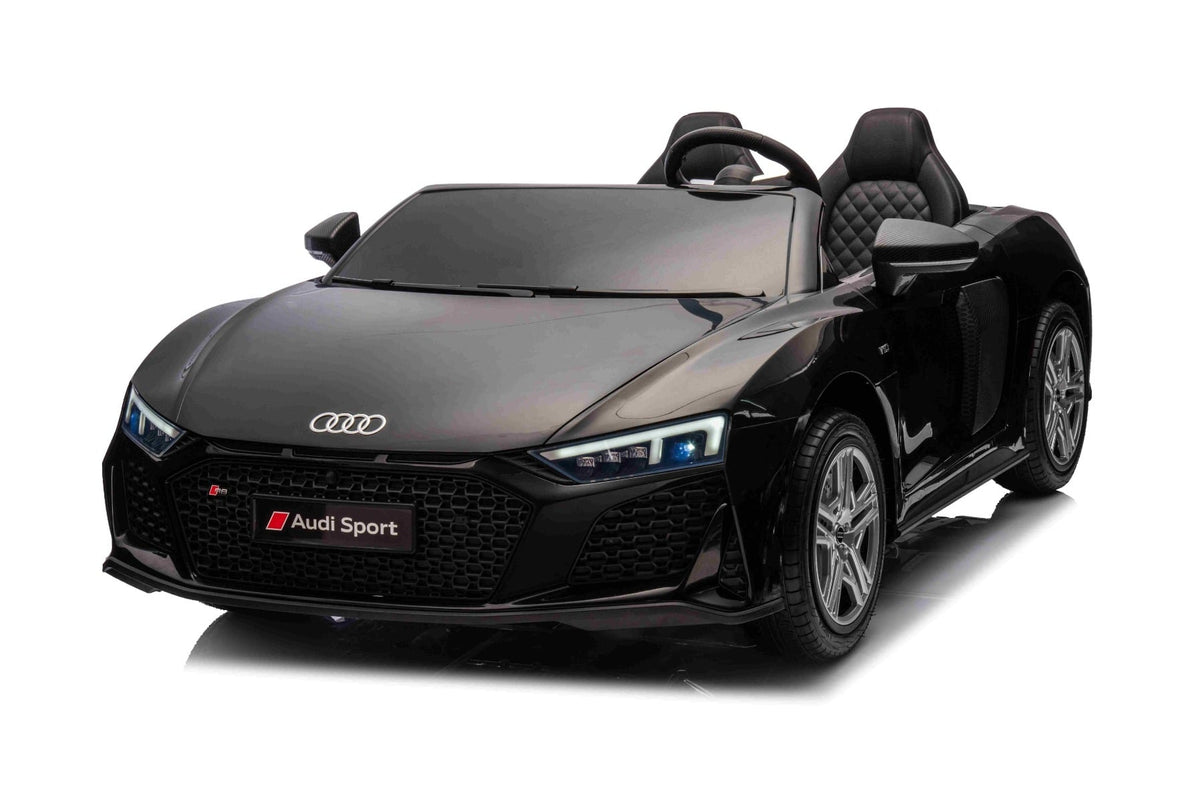 Audi R8 Spyder 24V – Voiture électrique enfant 2 places | Noir