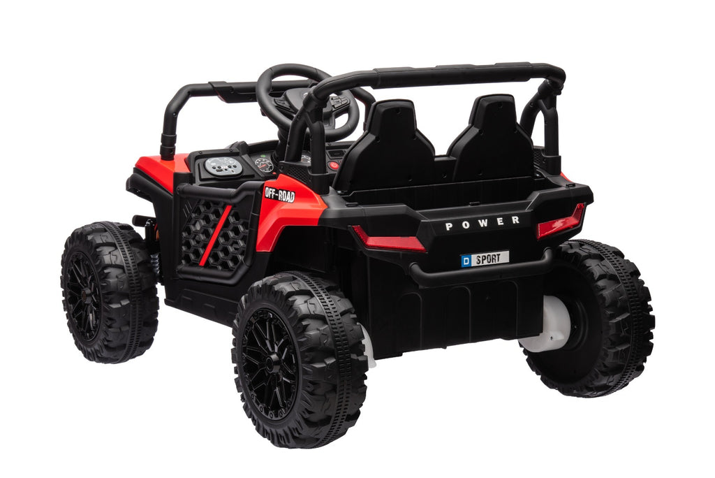 UTV 12V – Buggy électrique enfant | Rouge