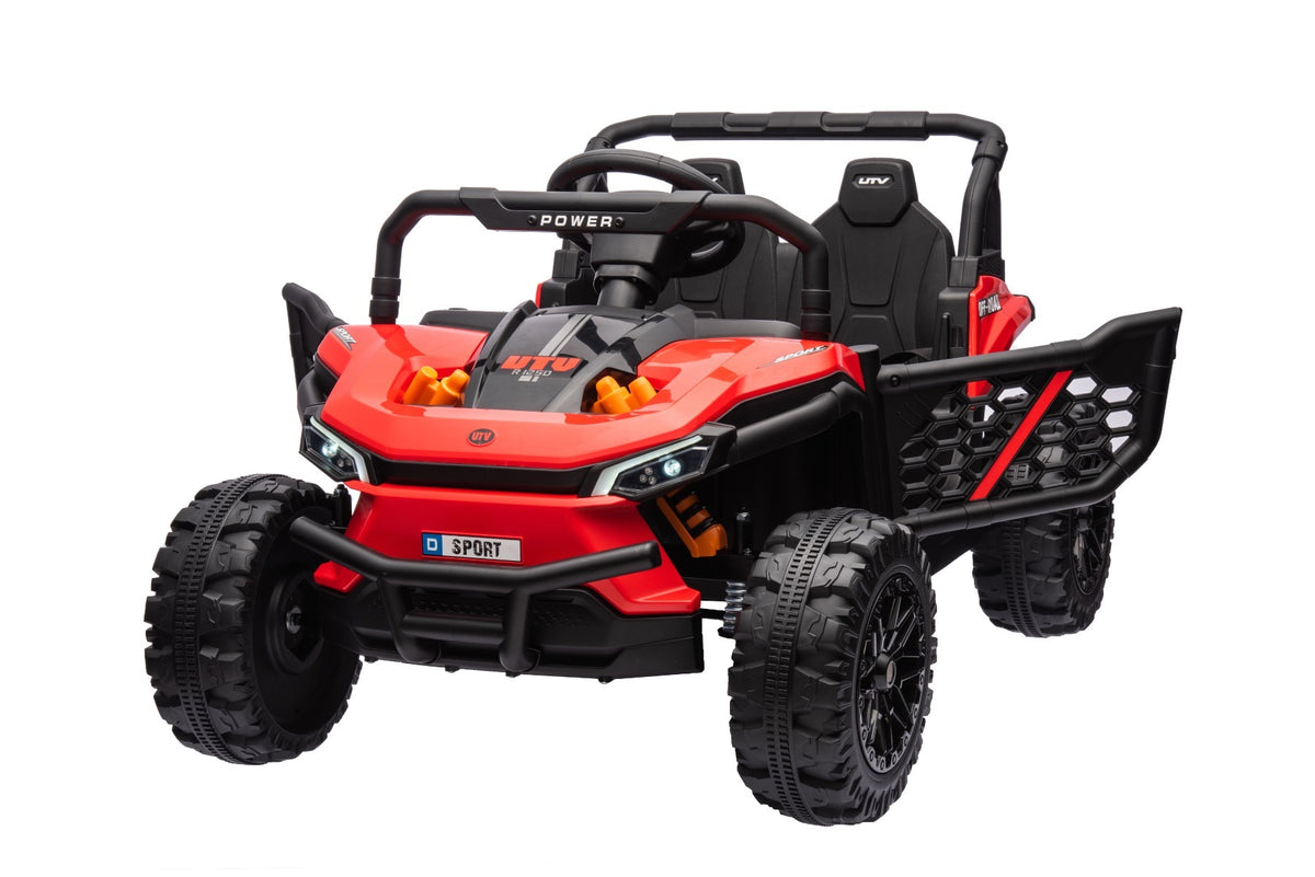 UTV 12V – Buggy électrique enfant | Rouge