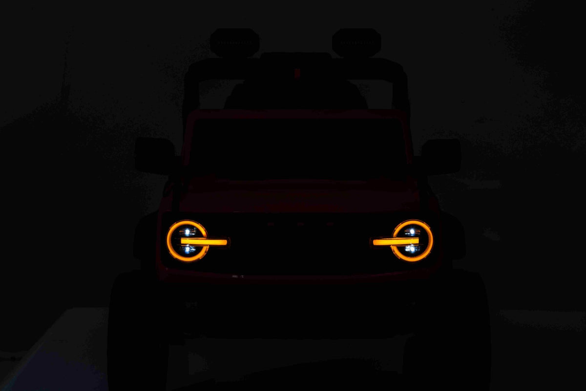 Ford Bronco 12V – Voiture électrique enfant | Rose