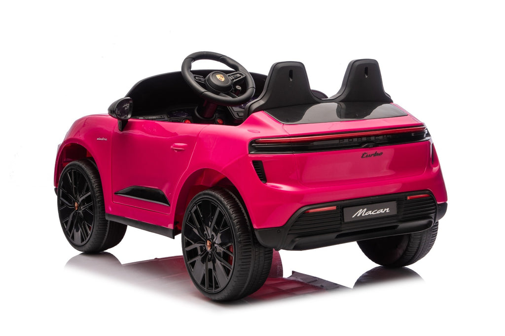 Porsche Macan 12V – Voiture électrique enfant | Rose