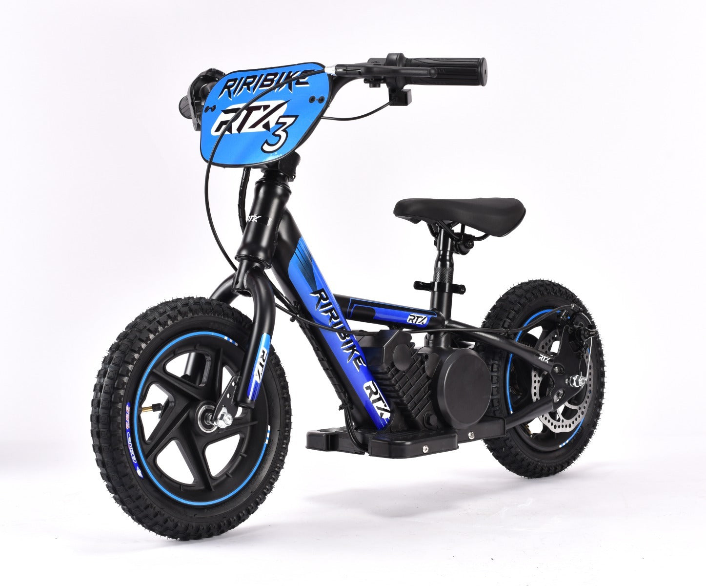 RIRIBIKE RTX3 12" 24V – Draisienne électrique enfant | Bleu