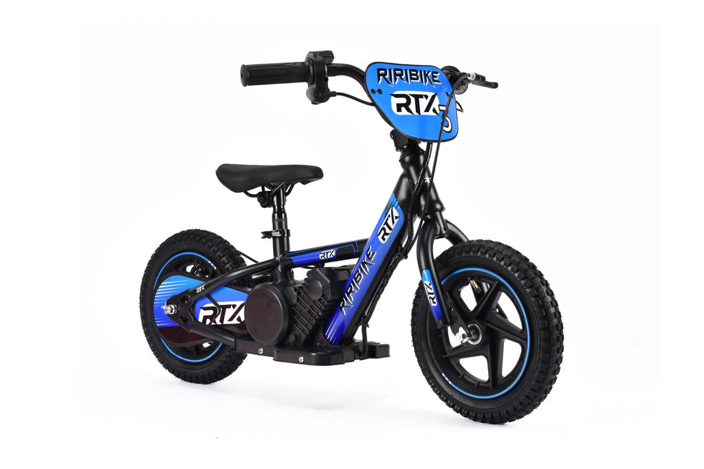 RIRIBIKE RTX3 12" 24V – Draisienne électrique enfant | Bleu