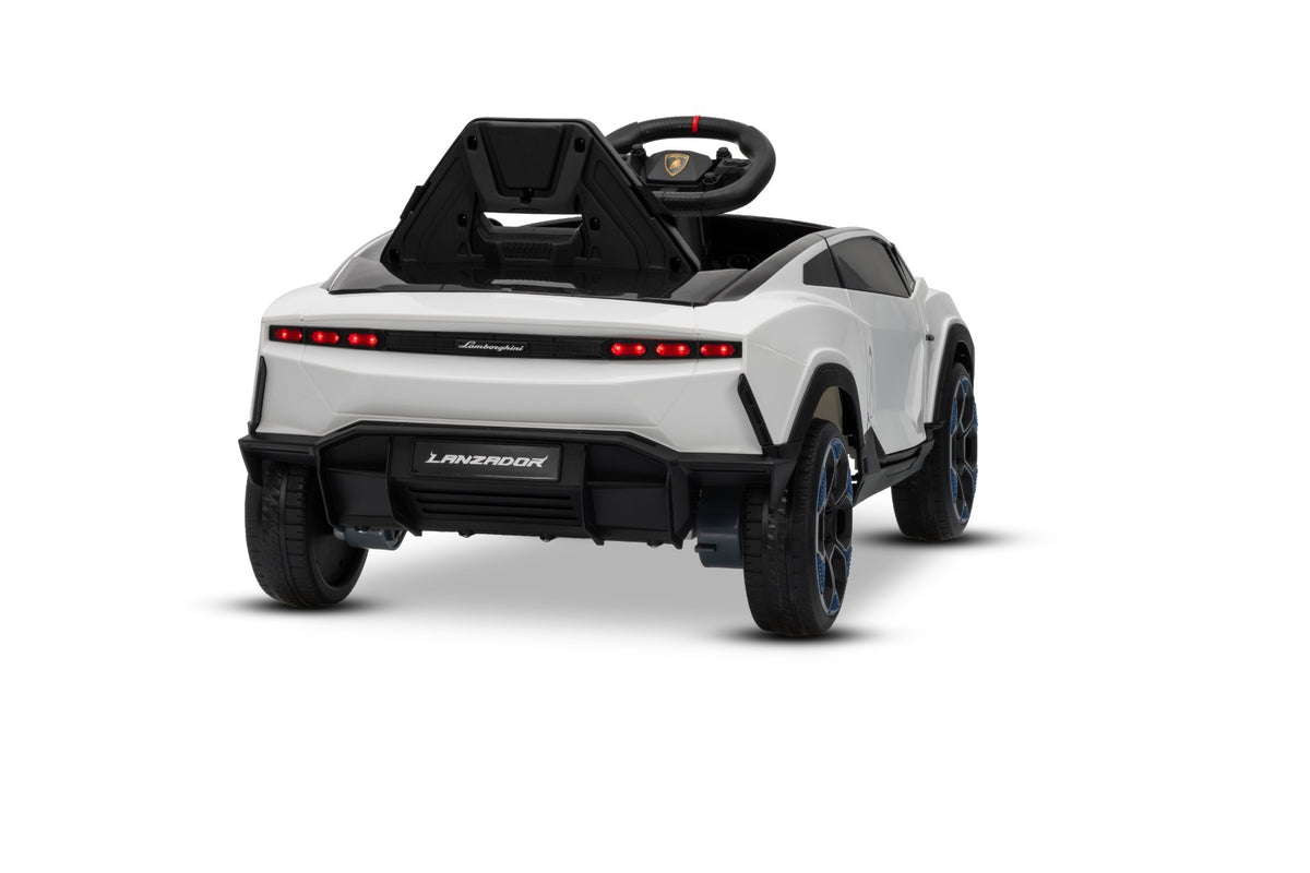 Lamborghini Lanzador 12V – Voiture électrique enfant | Blanc