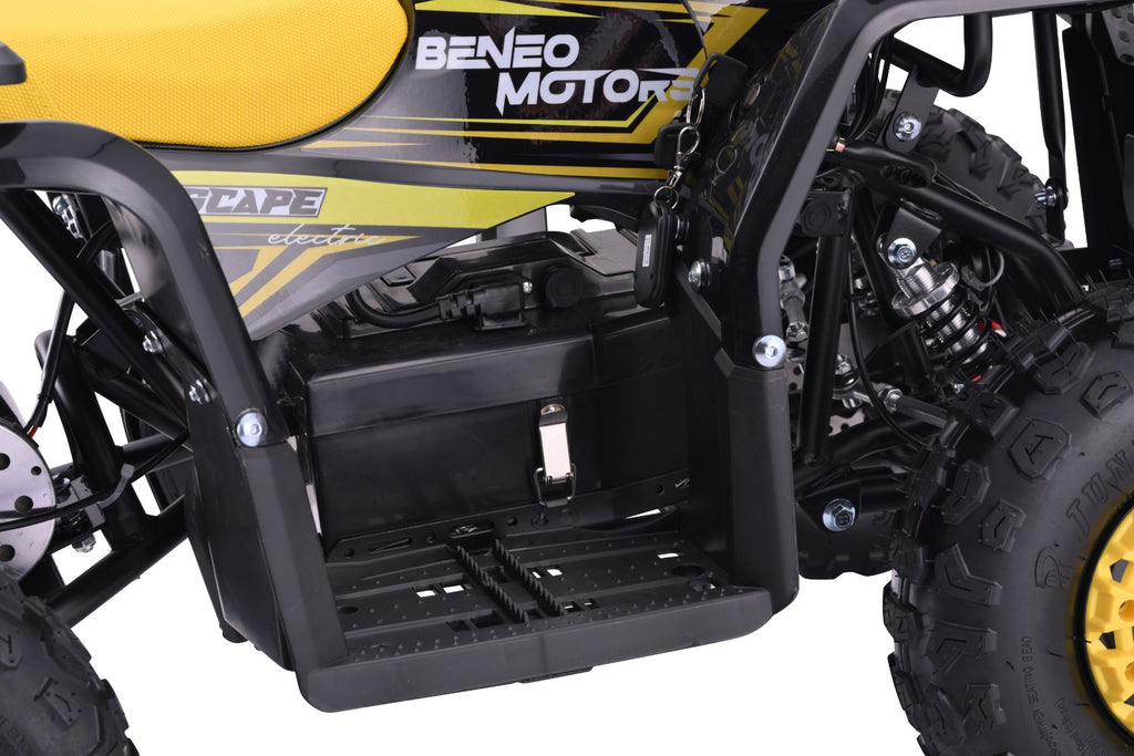 Escape 800 W – Quad électrique enfant | Jaune