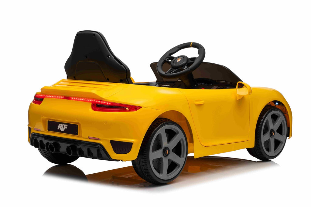 RUF GT 12V – Voiture électrique enfant | Jaune