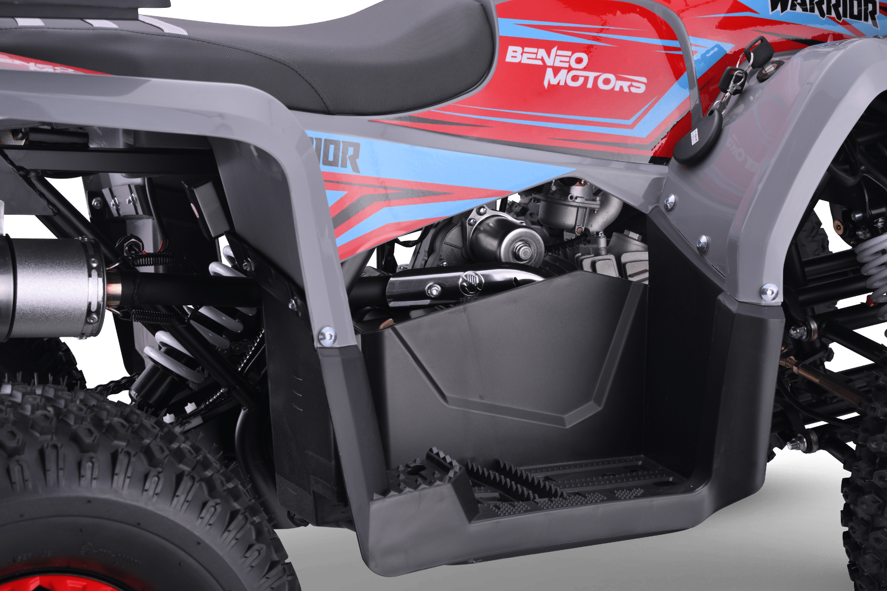 Warrior 125 – Quad thermique enfant | Rouge