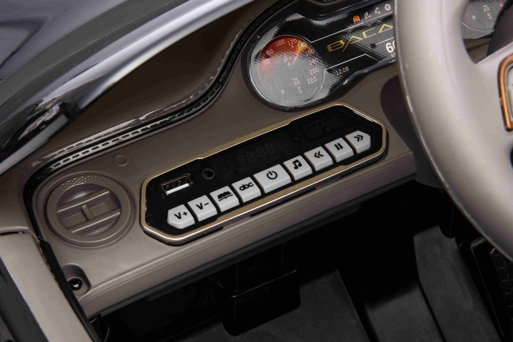Bentley Bacalar 12V – Voiture électrique enfant | Noir