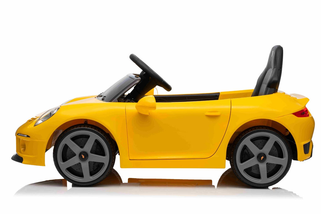 RUF GT 12V – Voiture électrique enfant | Jaune