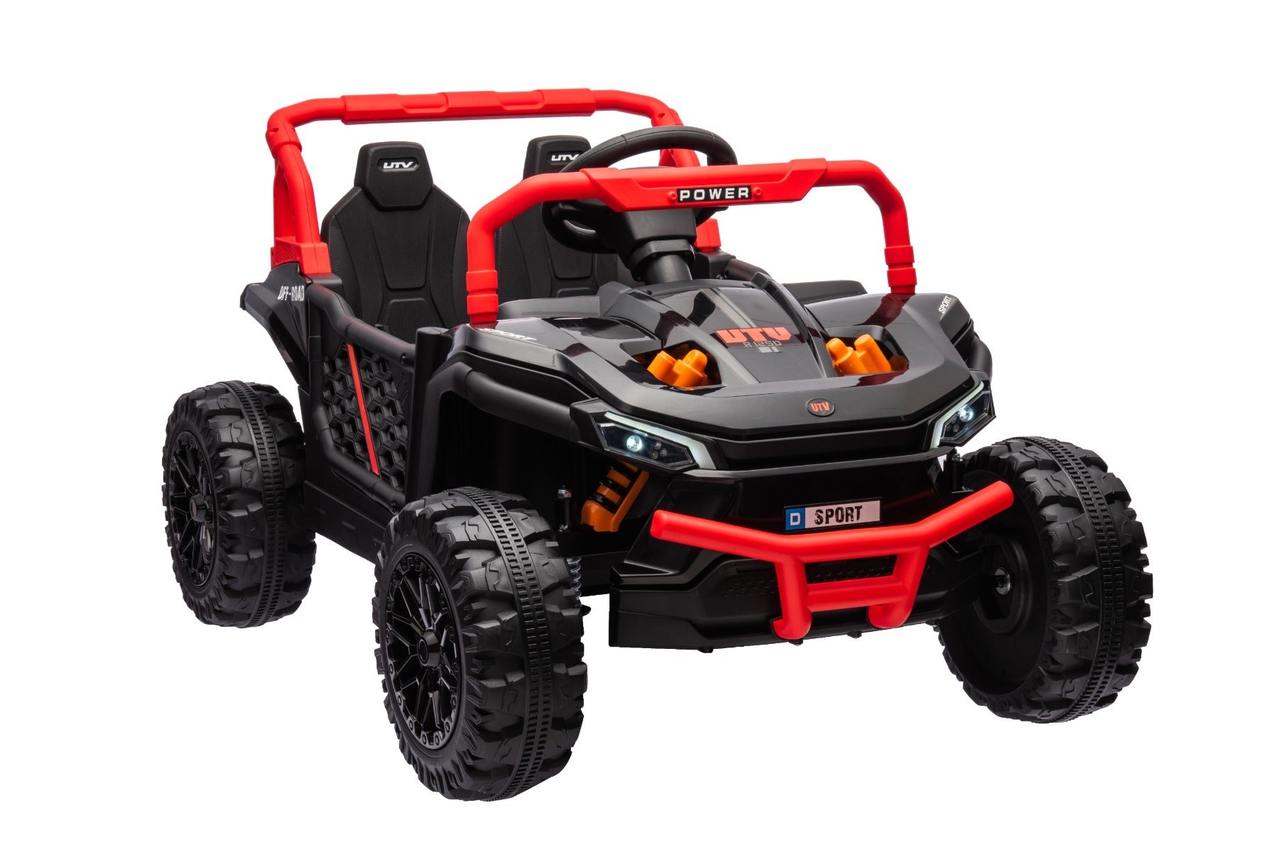 UTV 12V – Buggy électrique enfant | Noir