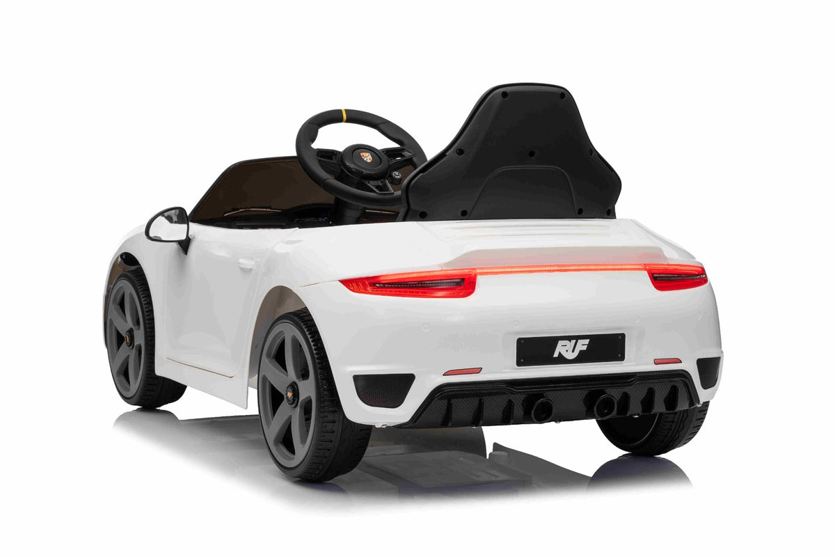 RUF GT 12V – Voiture électrique enfant | Blanc