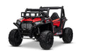 UTV 24V – Buggy électrique enfant 2 places | Rouge