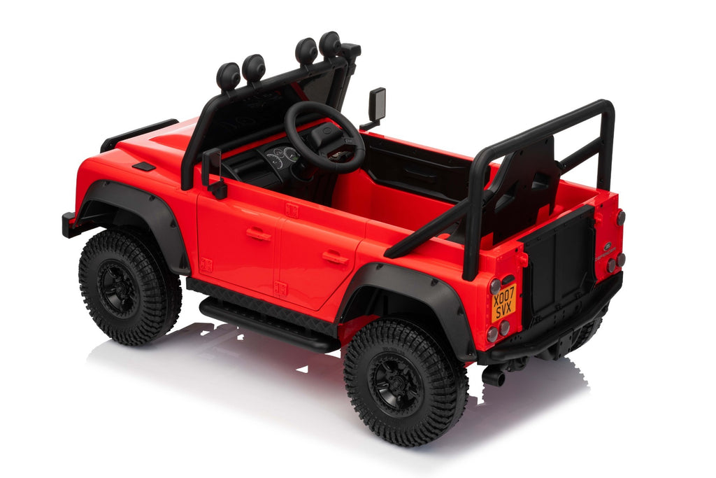 Land Rover Defender 110 SVX 12V – Voiture électrique enfant | Rouge