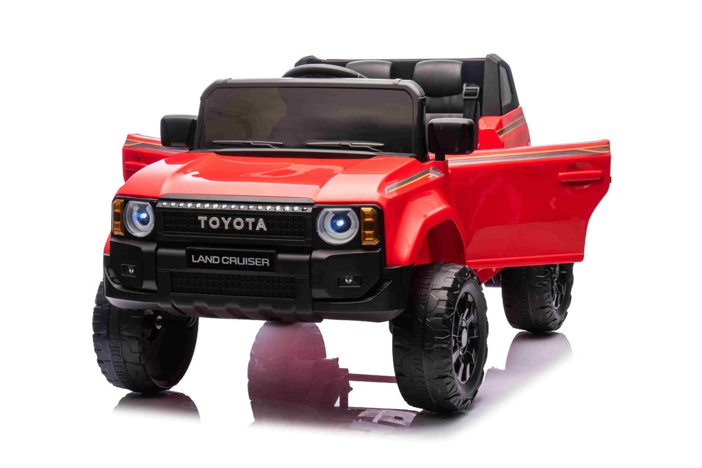 Toyota Land Cruiser 12V – Voiture électrique enfant | Rouge