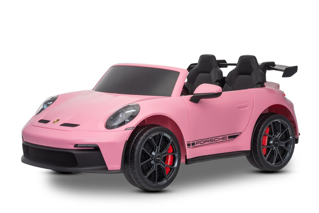 Porsche 911 GT3 24V – Voiture électrique enfant 2 places | Rose