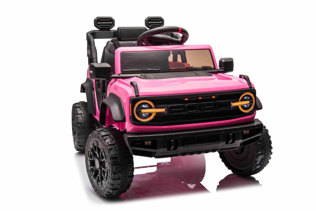 Ford Bronco 12V – Voiture électrique enfant | Rose