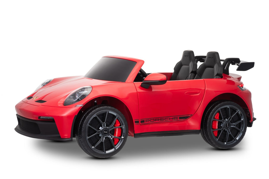 Porsche 911 GT3 24V – Voiture électrique enfant 2 places | Rouge