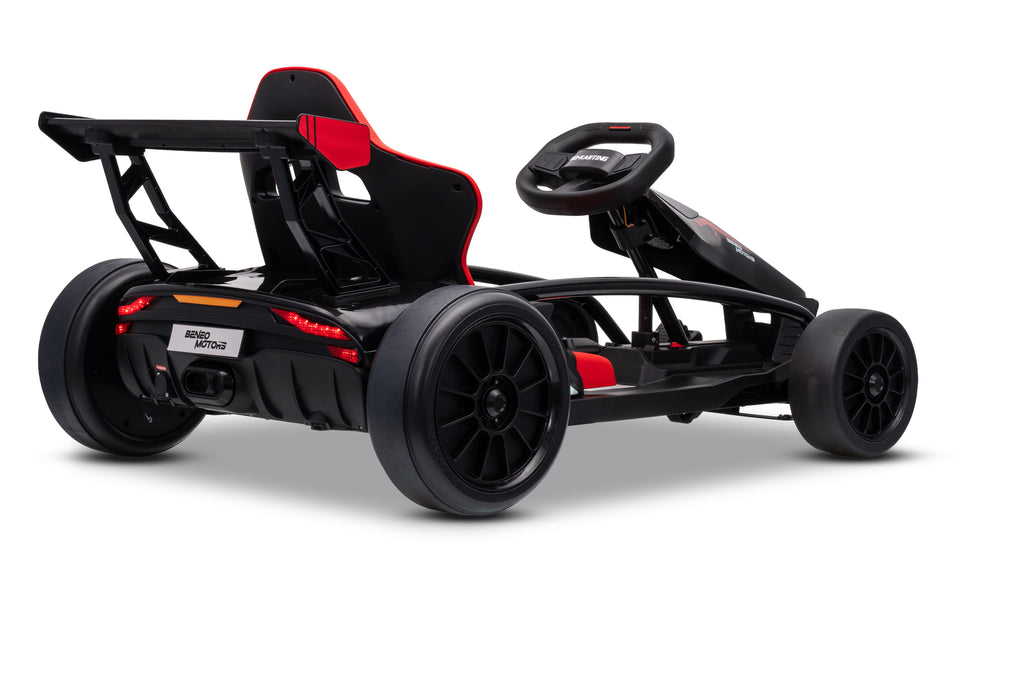 Drift Car 24V – Kart électrique enfant | Noir