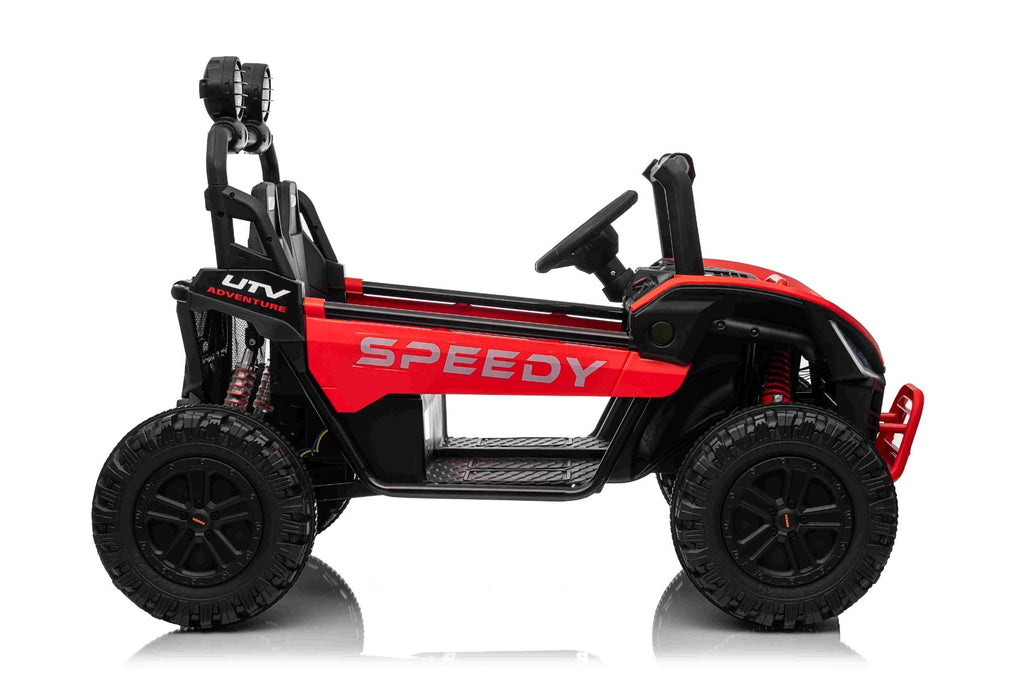 T-Rex Ride 24V – Voiture électrique enfant 2 places | Rouge